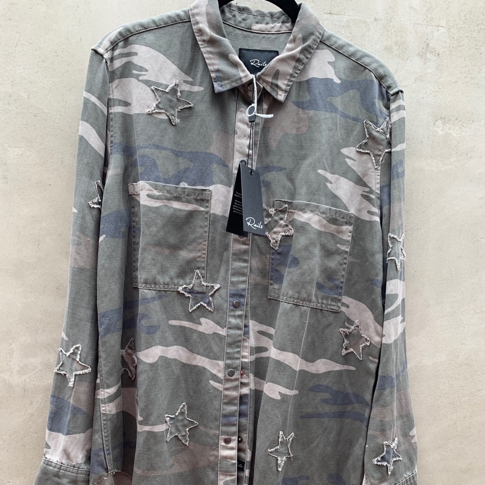 Rails star army coat! Brand new